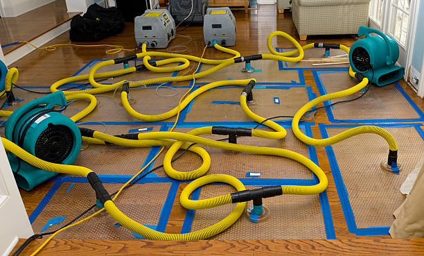 Professional Crawl Space Water Removal technician working in Fayetteville, GA
